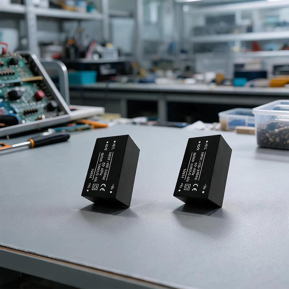 24VDC 10W Regulated AC-DC Power Supply Module 10M24 with Galvanic Isolation 100-240VAC Input for IoT and Automation