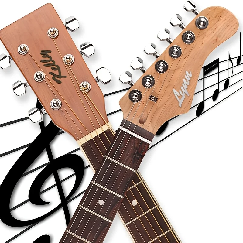 【Customized】Suitable for Any Type of Guitar Decorative Nameplate, Stainless Steel 3D Text Nameplate, Guitar Appearance Decoration Nameplate, a Perfect Gift for Music Enthusiasts, Ideal as a Gift image 3