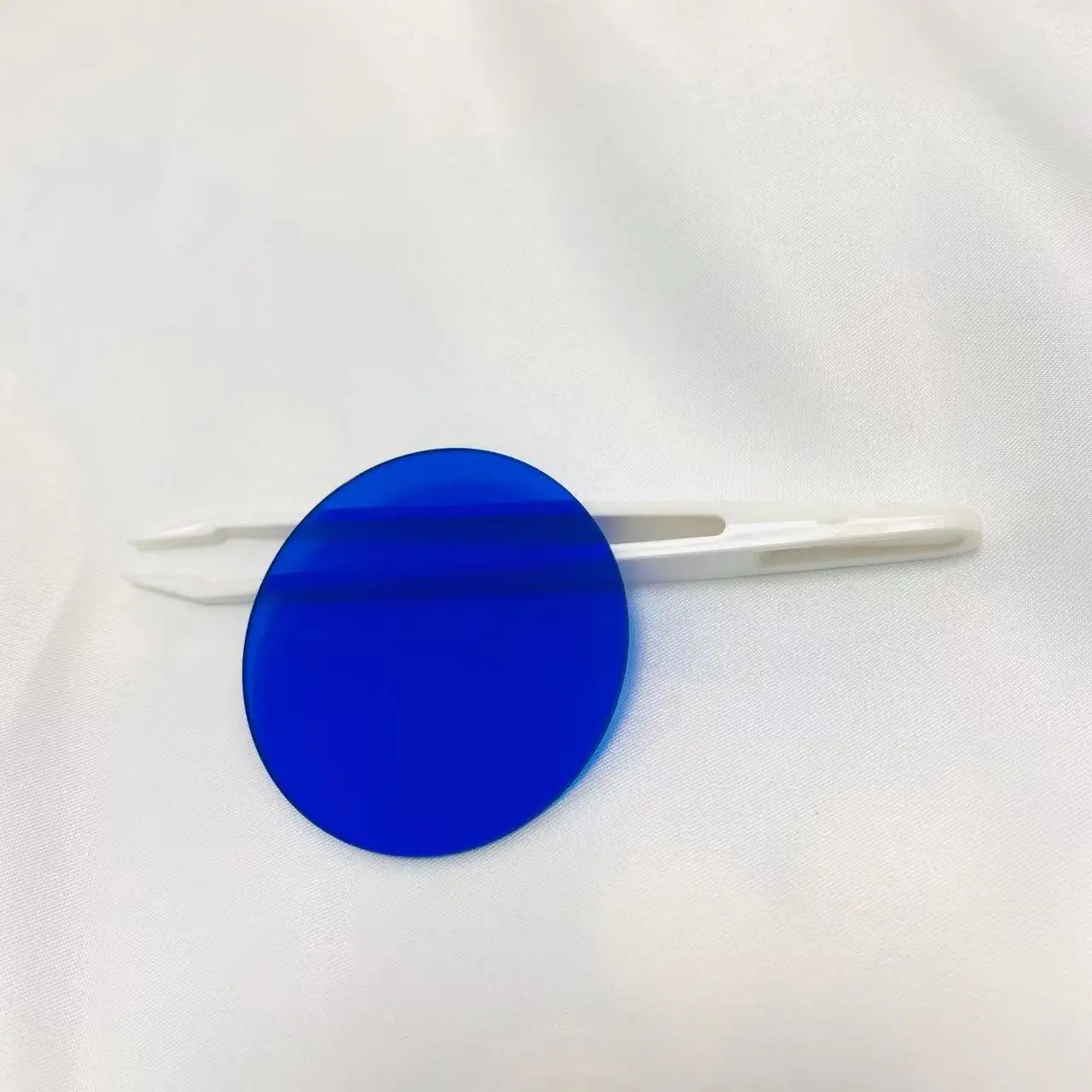 2Pcs Total Size Diameter 31.8mm And 1mm Thickness IR Chrome Optical Glass