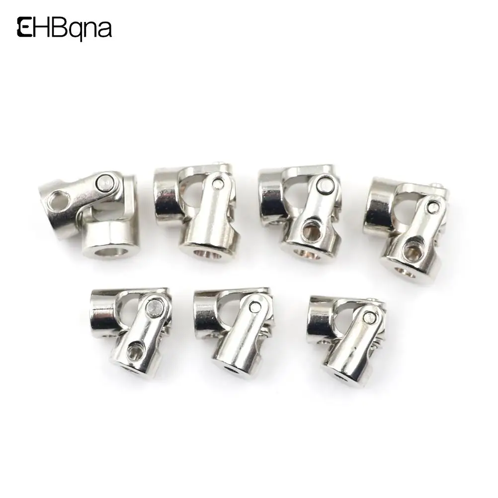 Rc Boat Car Metal Cardan Joint 3x3mm/4x3mm/4x4mm/5x4mm/5x5mm/6x6mm Gimbal Couplings Shaft Motor Connector Universal Joint