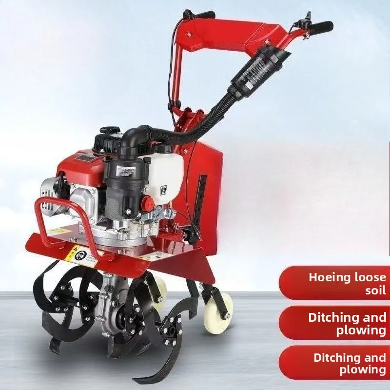 

small micro tiller, agricultural loosening trencher