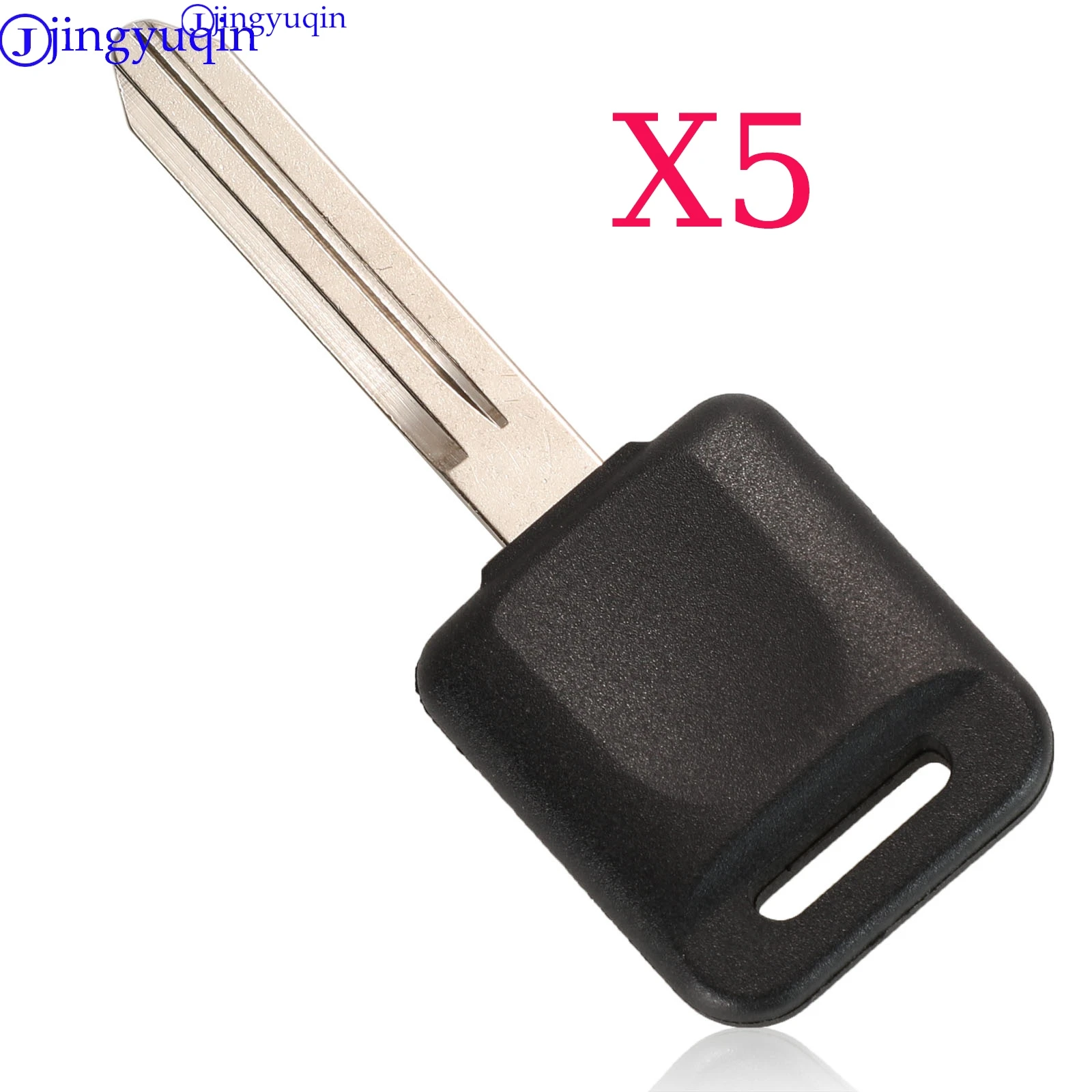 

jingyuqin X5 New Transponder Chip Holder Car Key Blank For Nissan Key Case Cover Part