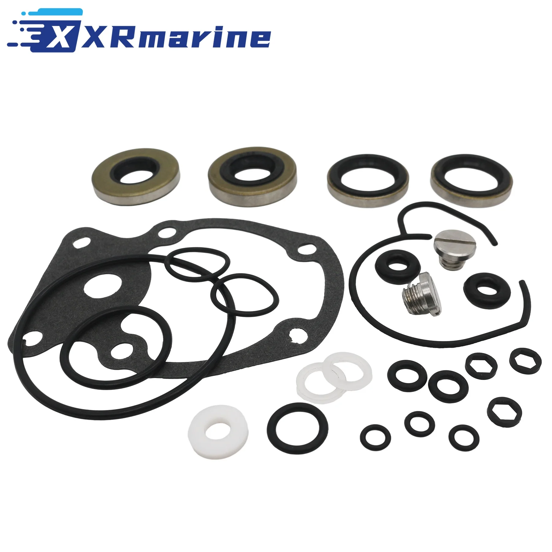 Gear case Seal Kit for Evinrude Johnson 0396351 20 25 30 35 HP 1985-2005 Sierra 18-8387 18-2658 image 4