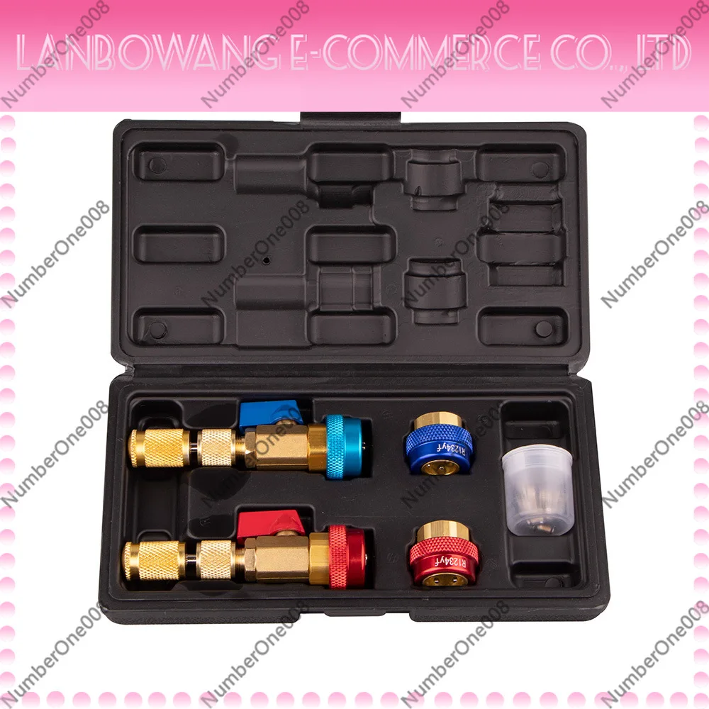 R134a R1234yf AC Valve Core Removal Tool Kit Replaceable for Car HVAC