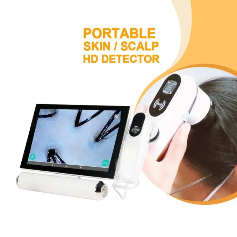 

Meicet M13s Micro Camera Skin and Hair Analyzer Testing Machine for Skin Care Wifi Microscope Smart Hair Scalp