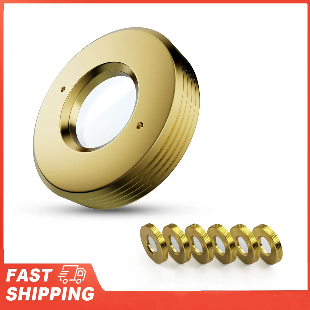 SCULPFUN 6 Stück Standard-Linse Verstärkte Oberfläche Anti-Öl und Anti-Rauch Hochtransparente S30 Pro Max Laser-Linse