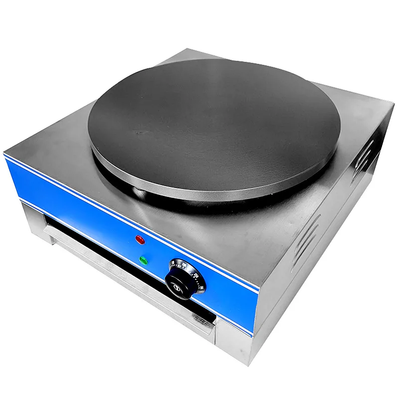 Commercial Electric Heating 40cm Diameter Pancake Maker Crepe Making Machine Pancake Baking Machine Frying Machine