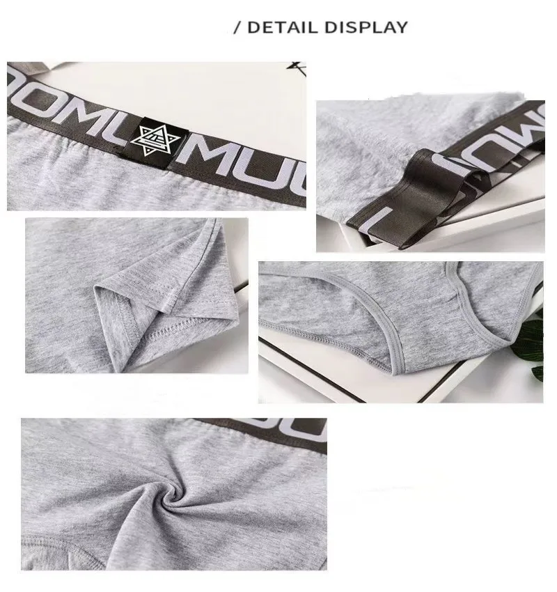 3PCS New Soft pure cotton Women\'s boxer panties Sexy Sports boxers for women Safety knickers Boyshorts Lady Underwear Lingerie