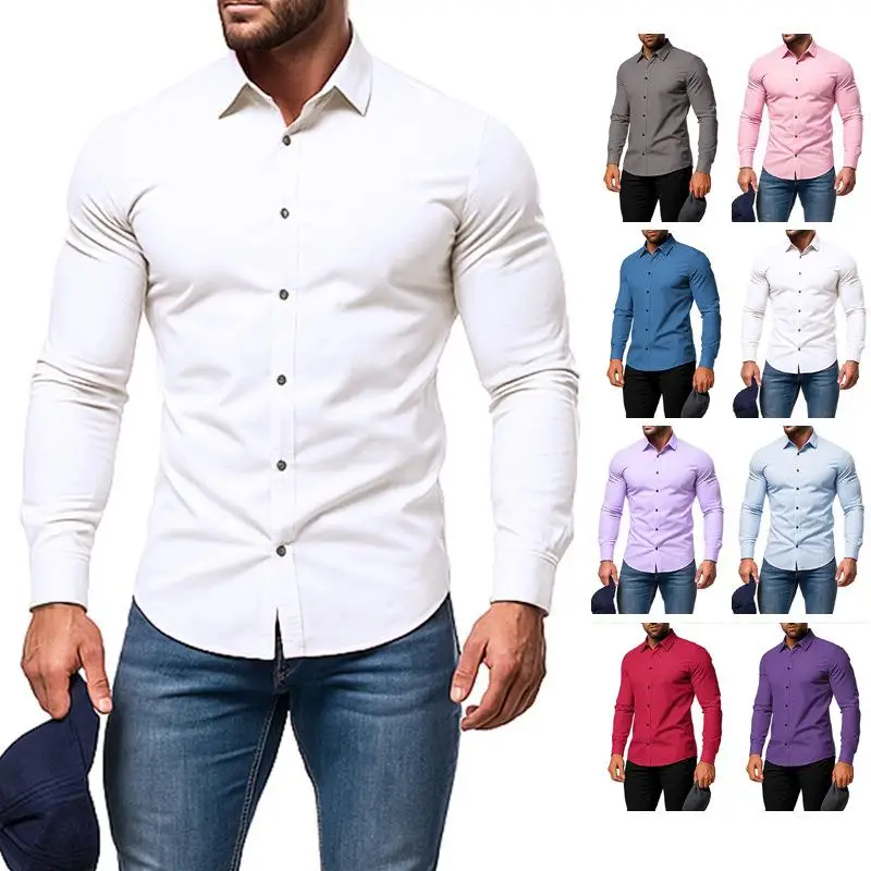 

Men's plus Size Long Sleeve Shirt Casual Print Casual Style Floral Patterned Shirt Not Easy to Deform Summer 2015 Collection