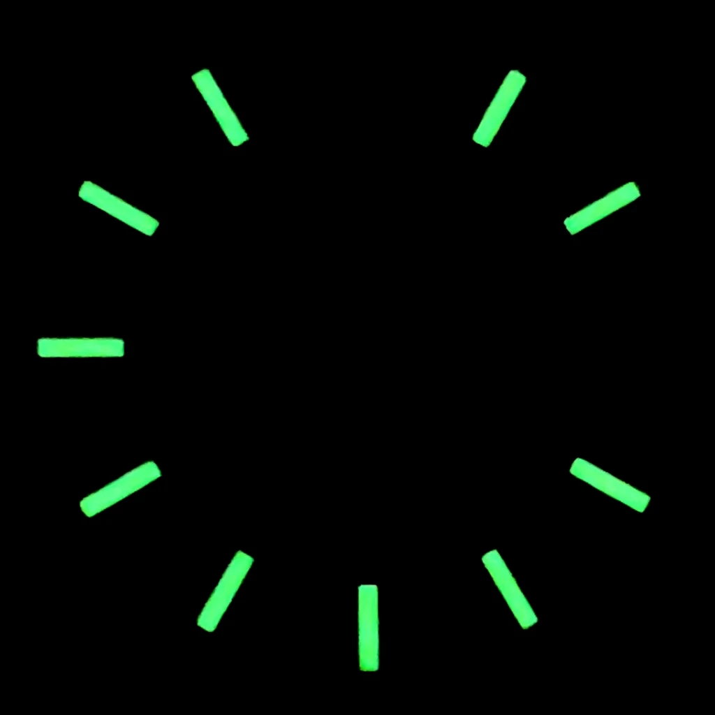 ST1644 Quadrante 28,5 mm Nero/Bianco Sterile Verde Luminoso Quadrante Orologio Movimento Automatico Accessori Per Orologi Con Finestra Calendario