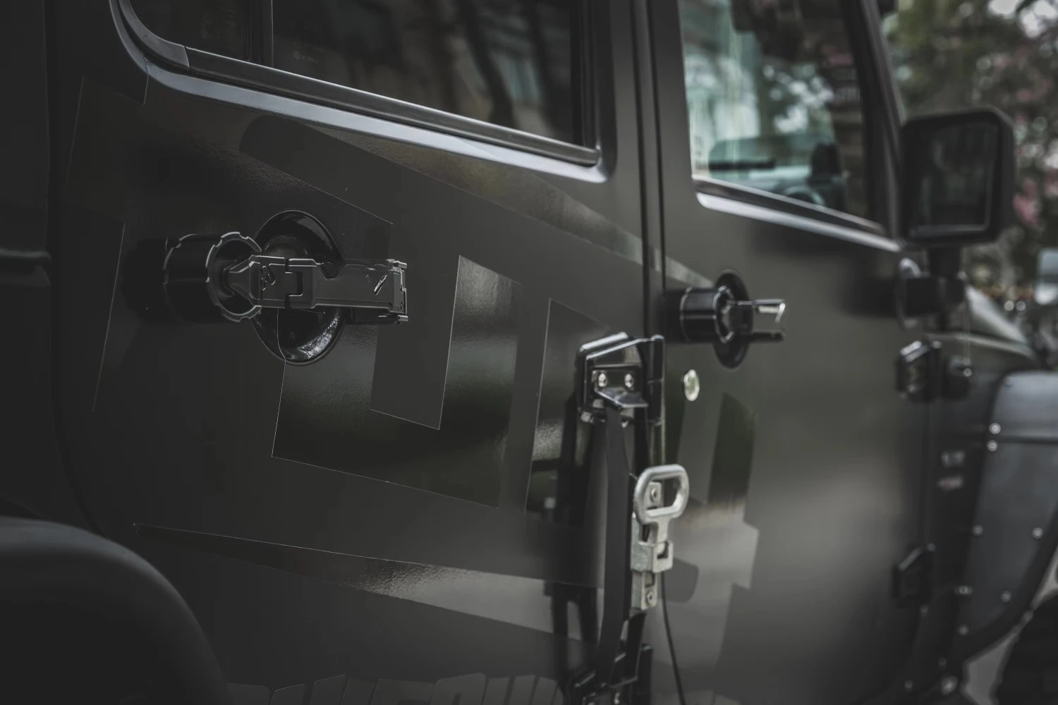 Fury 2007-2017 4x4 Offroad Parts Accessories Aluminum Door Handle Cover for  Wrangler JK