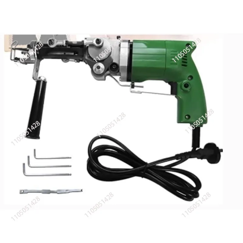 220V/110V/Portable Electric Carpet Tufting Machine Velvet Plush Carpet Weaving Gun Cutting Velvet Ring Velvet Dual-purpose Tool