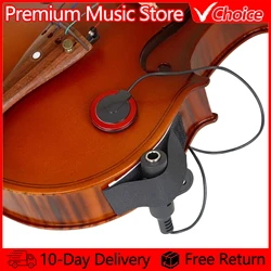 T-11 Guitar Pickup 6.35mm Professional Piezo Contact Microphone Pickup For Violin Banjo Mandolin Ukulele Guitar Accessories Part