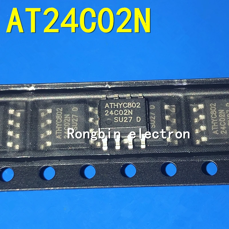 

5PCS NEW AT24C02N SOP-8 Memory Chip IC AT24C02 24C02