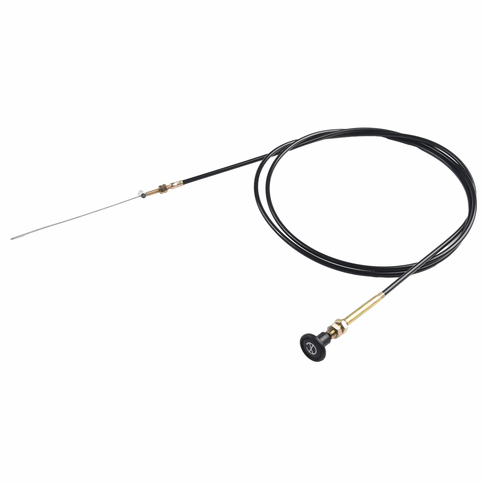 Stop Choke Bowden Cable Wire 2-5m Length Control Bonnet Throttle Engine Fuel For Cars Trucks Vans Engine Flameout Wire Parts