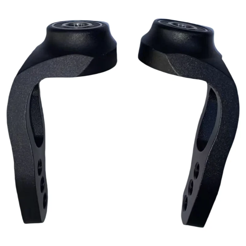 

Переднее колесо инвалидной коляски, аксессуары для передней вилки, материал из алюминиевого сплава, жесткий гибкий подшипник 12 мм