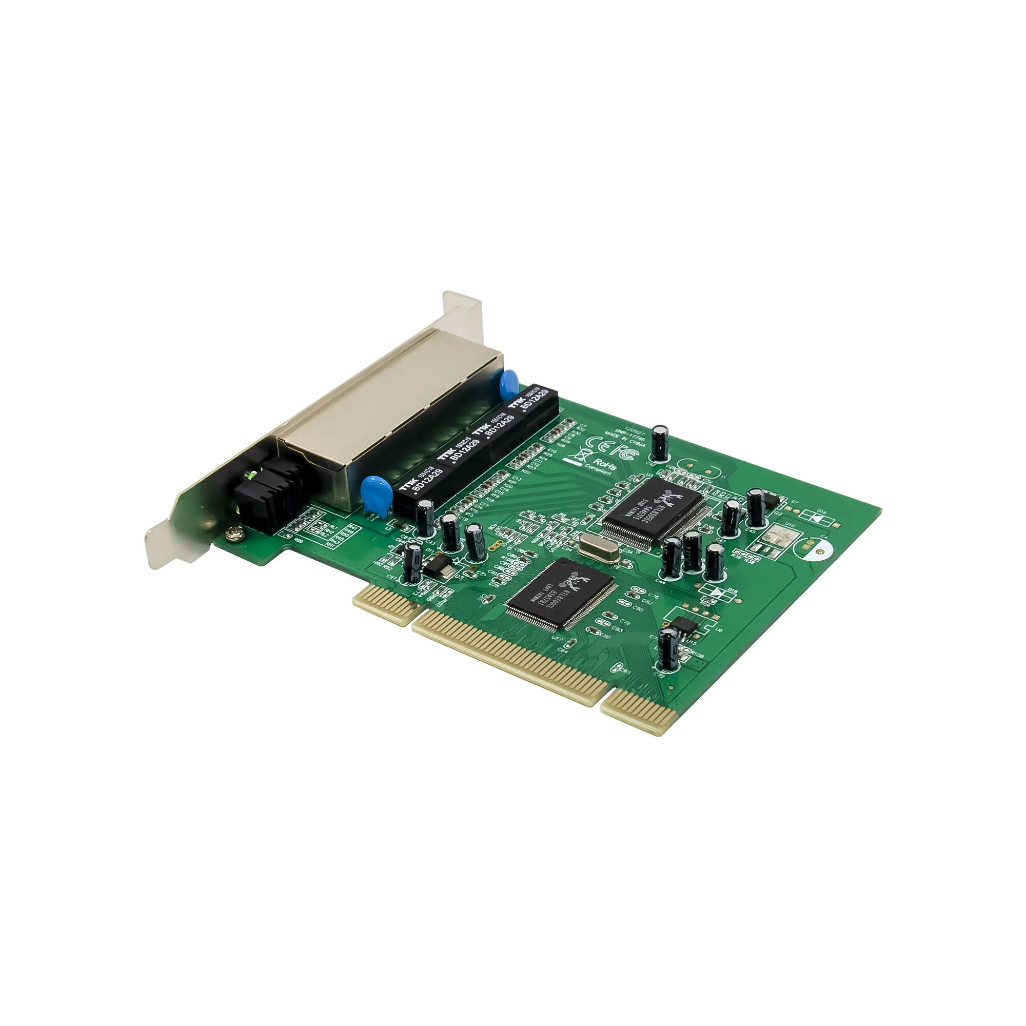 SUNWEIT ST703 PCI 4 portas 10/100M Fast Ethernet Switch RTL8305SC interno com fio para uso em laptop