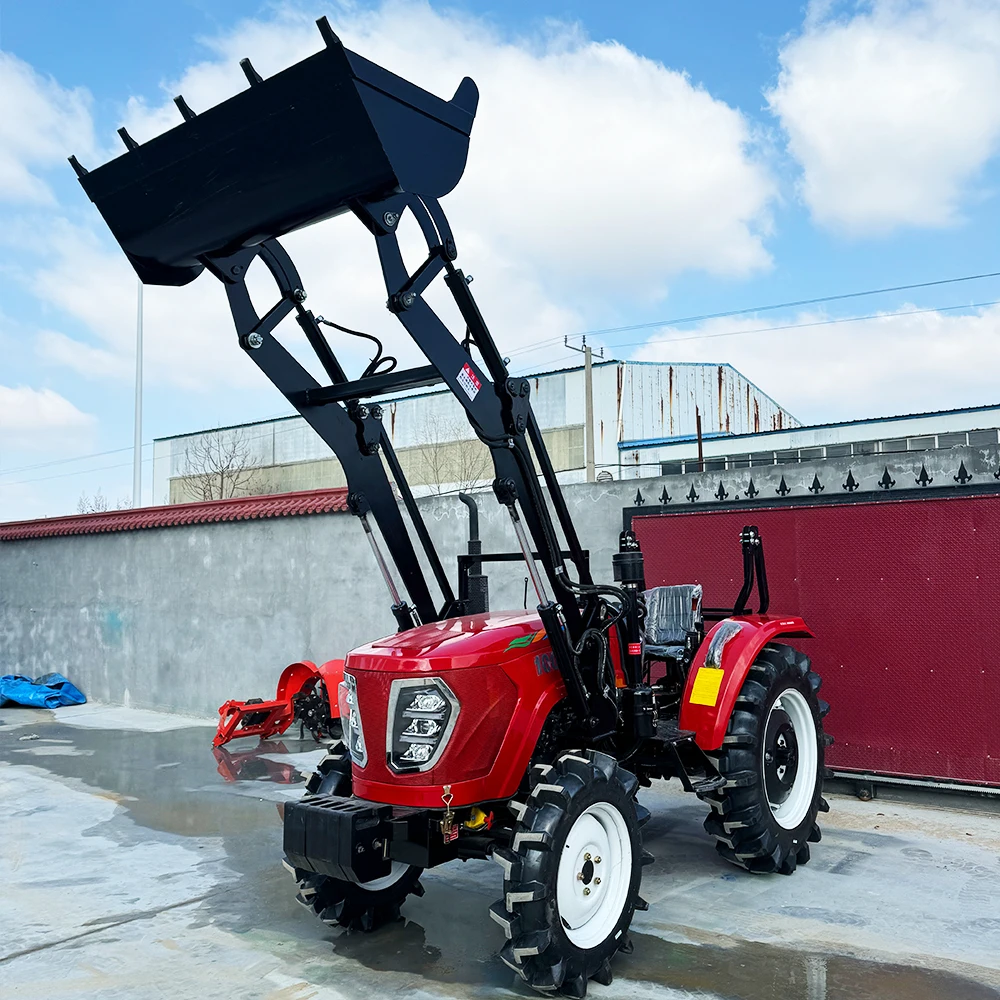 Advanced CE Certified 50HP Tractor Agriculture 4wd Farm Tractor Agricultural Tractor Diesel 4x4 Wheel Drive for Plantation