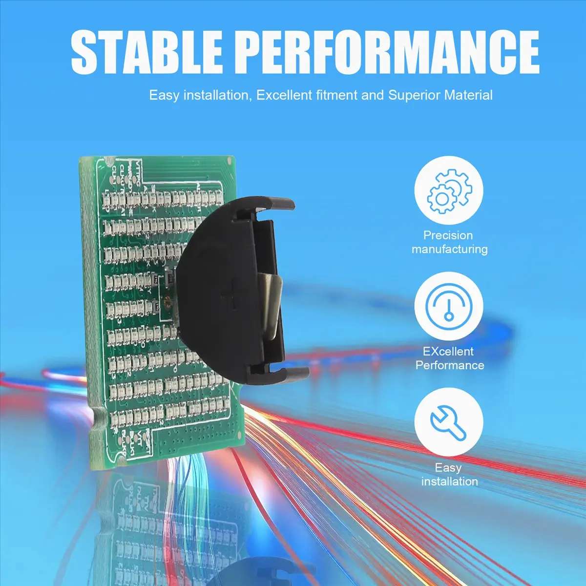 ●Desktop CPU 775 Socket Tester CPU Socket Analyzer Dummy Load Fake Load with LED with Light Tester