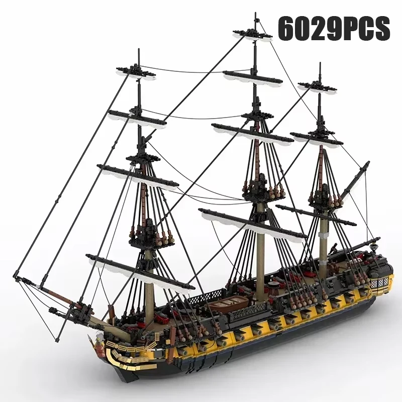 Militär boot Modell Moc Bausteine Britisch HMS Romulus Technologie modulare Blöcke Geschenke Weihnachts spielzeug DIY Sets Montage