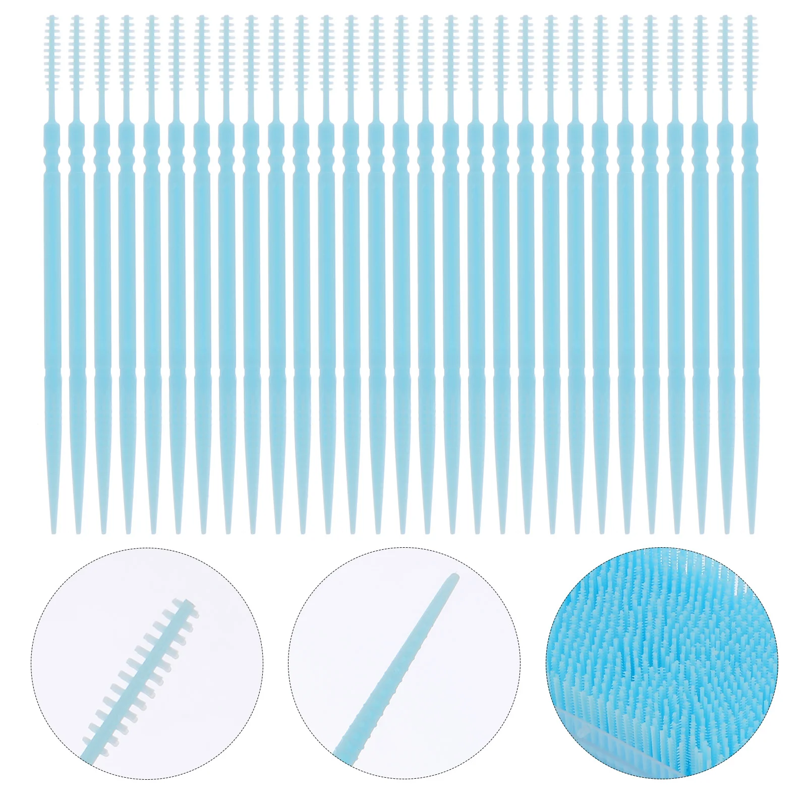 1060 Pcs Plastic Toothpick Kids Toothbrush Floss Picks Dental for Teeth Interdental Practical Stick Multifunction Travel