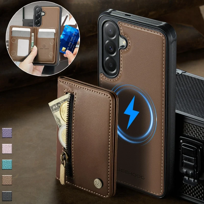 

2 In 1 Detachable Leather Wallet Phone Case for Samsung Galaxy A57 A37 A17 A56 A36 A16 A55 A35 A15 A54 A34 A24 A14 A53 A13 Cover