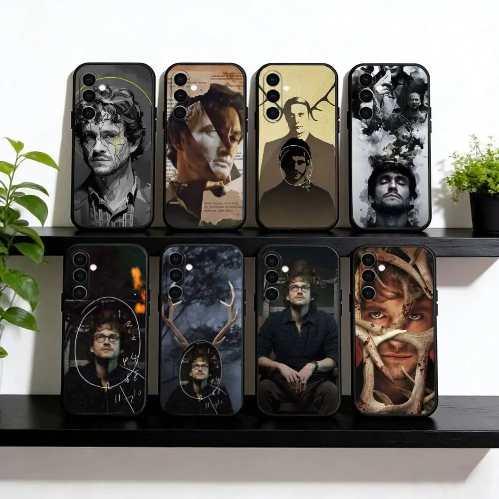 

Hannibal Will Graham Phone Case For Samsung Galaxy A73,A72,A71,A70,A53,A52,A51,Soft Silicone Black Cover