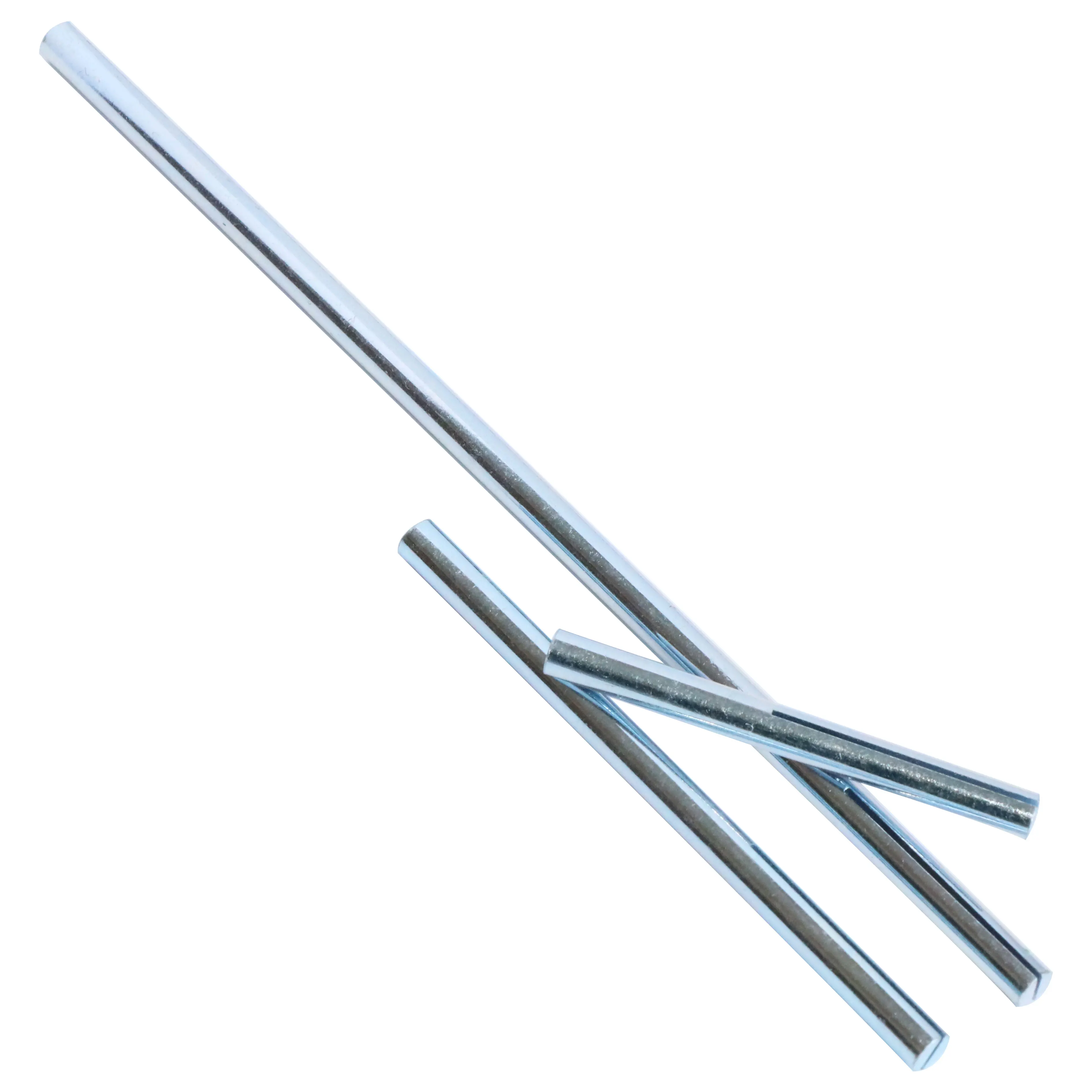 3pcs Sandpaper Clamp 6mm Fixing Rod Split Mandrels Long Abrasive Holder Clip For Electric Grinder Accessories