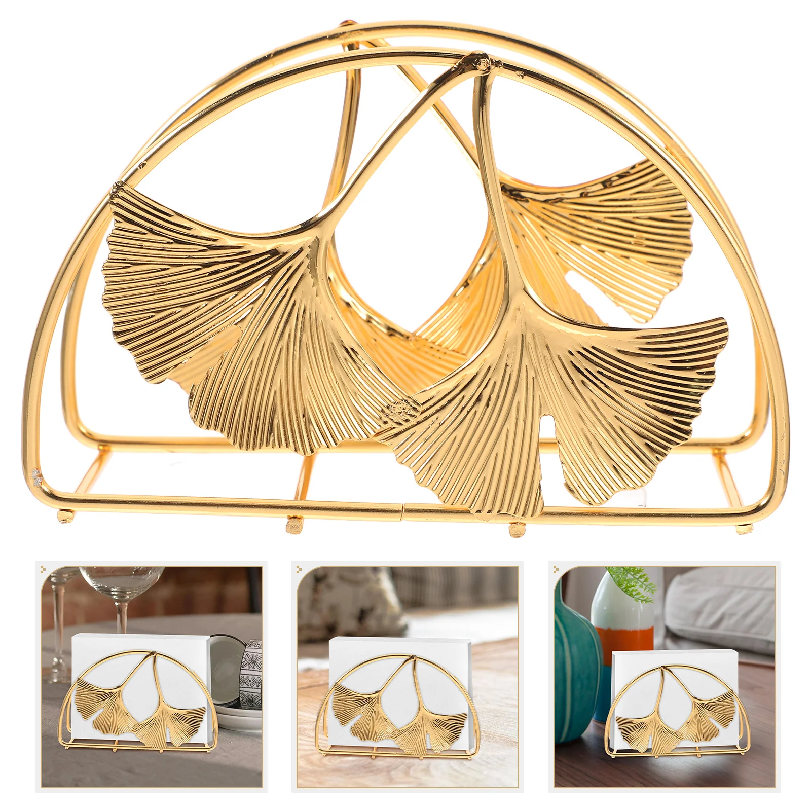 

Iron Paper Towel Holder Farmhouse Napkin Stand Holders Dinner Holds Cast European Style Kitchen Organizer