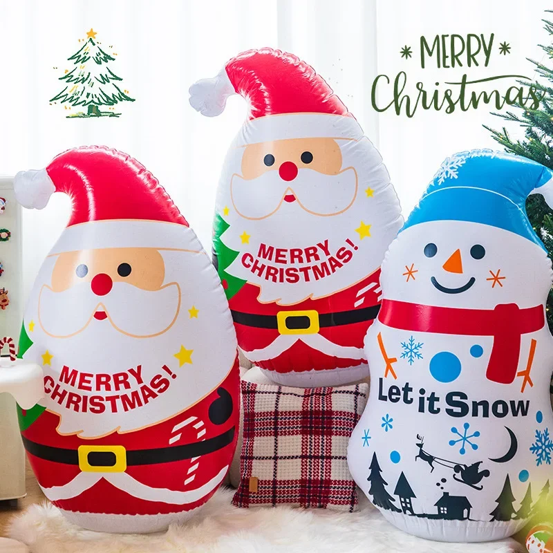 크리스마스 풍선 장난감 산타클로스 눈사람 크리스마스 어린이 장난감 풍선 크리스마스 장식