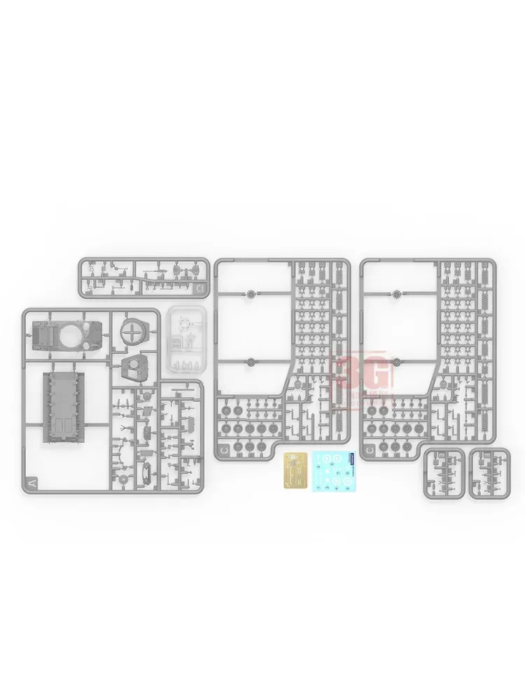 FOREART البلاستيك الجمعية مقياس أطقم منمذجة FO-2003 الأمريكية M24 خزان ضوء القهوة 1/72 نموذج