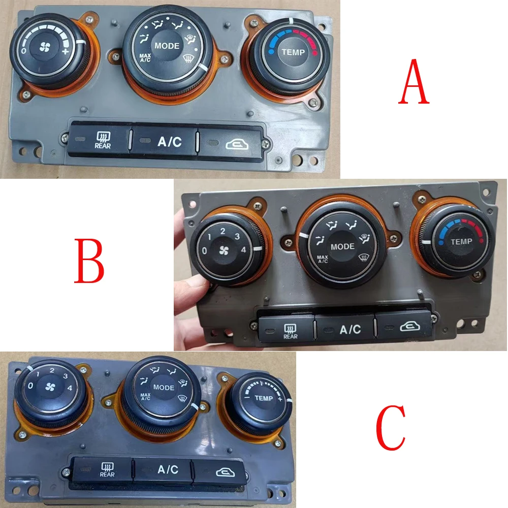 MANUAL AC For KIA CARENS 2007-2012 Air conditioning control panel Air conditioning switch Air conditioning knob button original