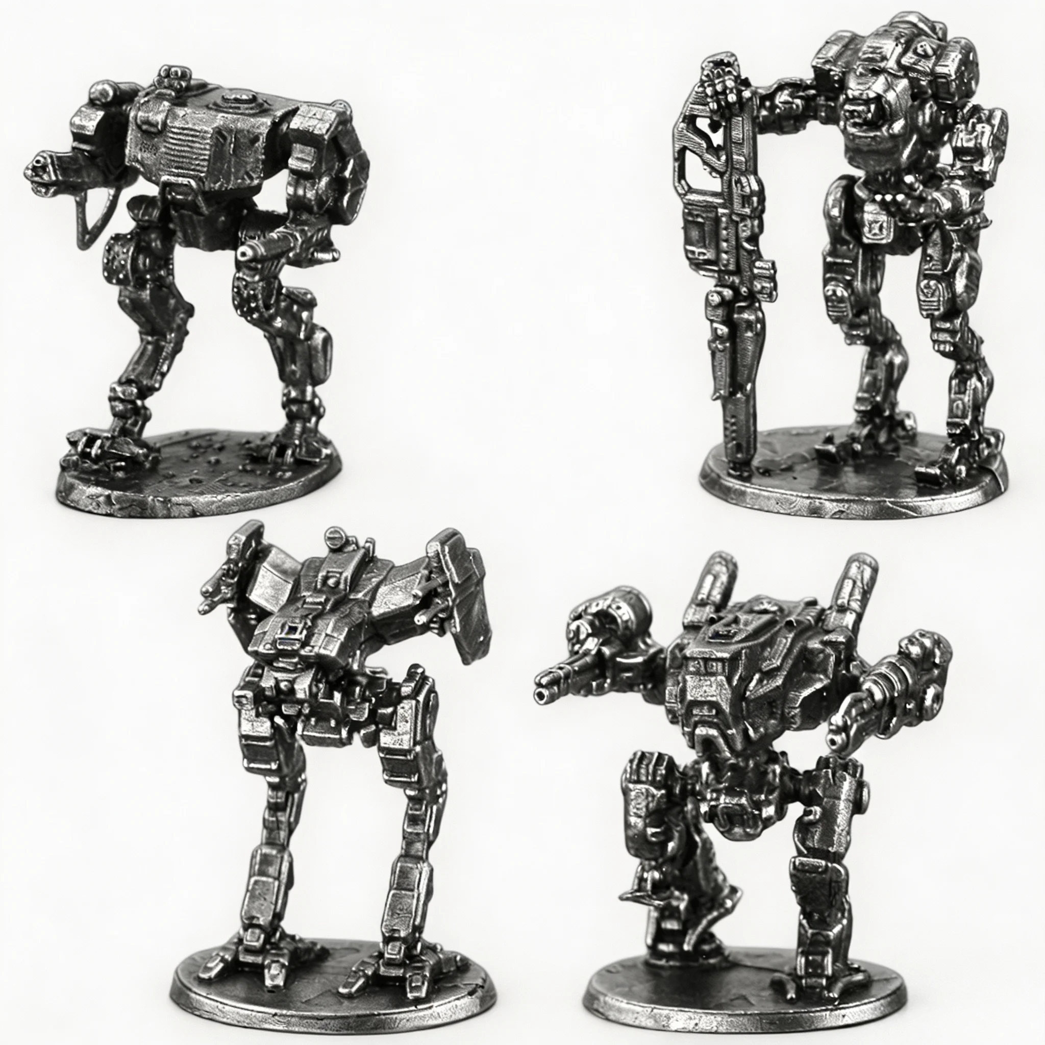 Alloy Mecha Soldier Miniature Figure Toy Gift Tabletop Game Ornament In Stock