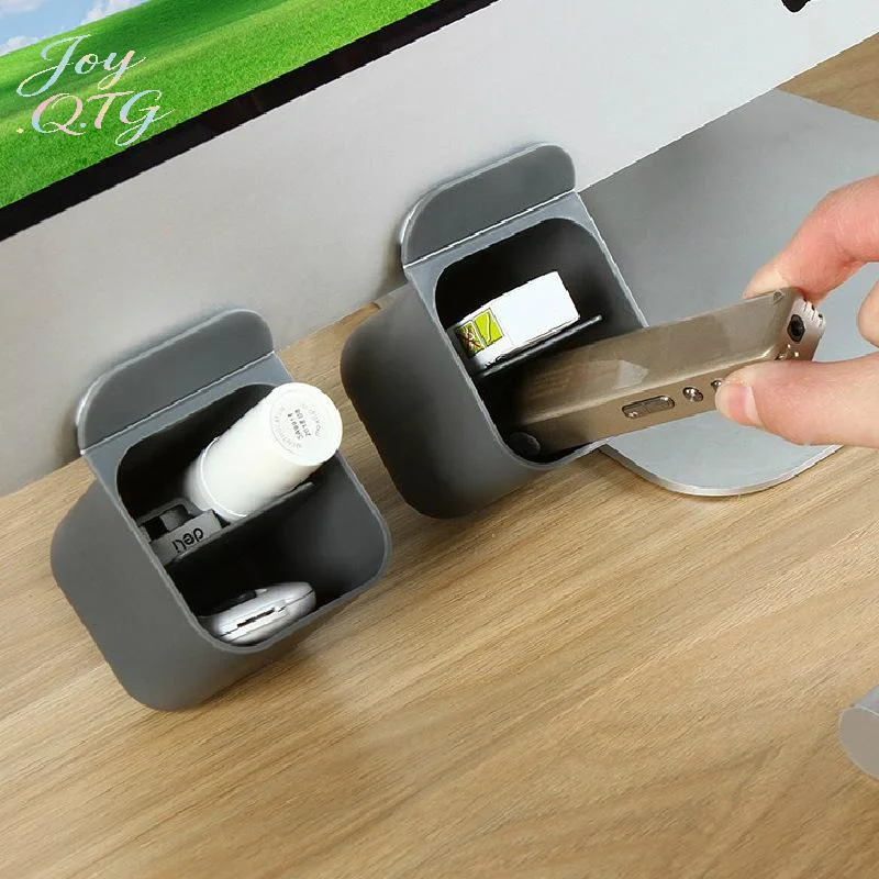 Hot Desktop Storage Pen Holder Multifunctional Office Simple Storage Box Desktop Computer Can Stick Small Object Storage Tube