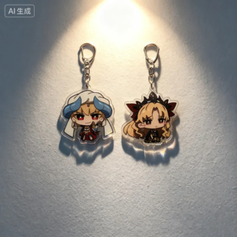 Аниме-fate-stay-night-fate-grand-акриловый-брелок-для-ключей-брелок-для-ключей-коллекция-украшений-заказ-персонажи-настольная-модель-подставка-подарки