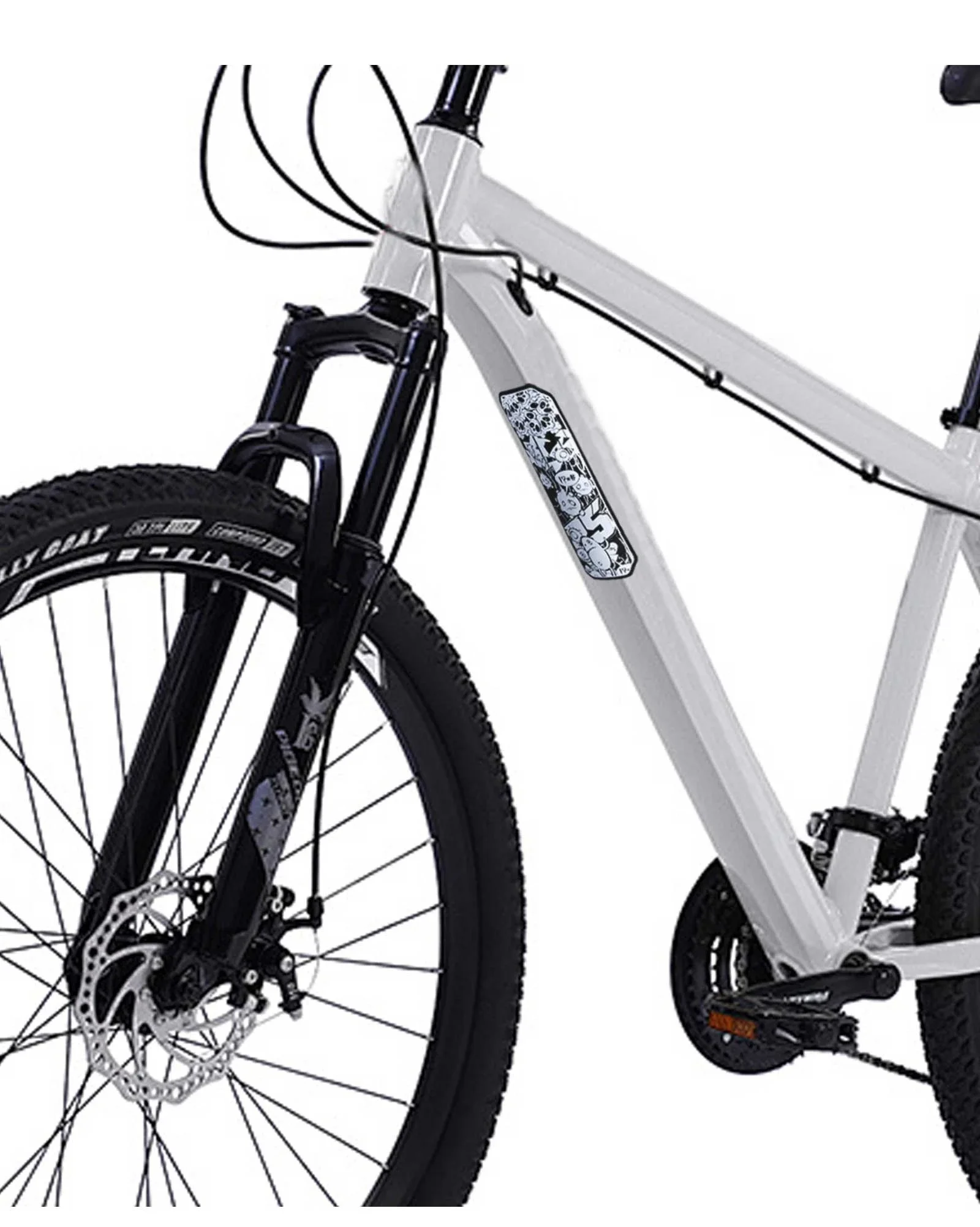 Enlee Fahrradträger-Schutz platte Fahrrad rahmens chutz kratz fester Rennrad kettens chutz Fahrrad zubehör – Detail 12