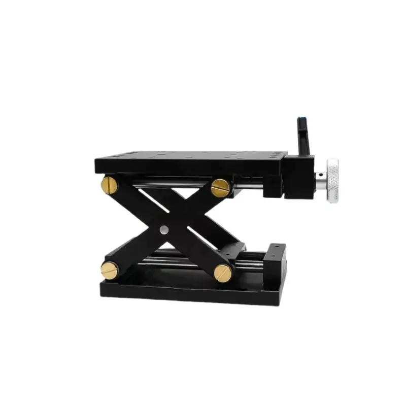 

Лабораторный горизонтальный выдвижной стол по оси Z с быстрым подъемом ZLJG60 80 120, большой ход ELE01, стол с ручным перемещением