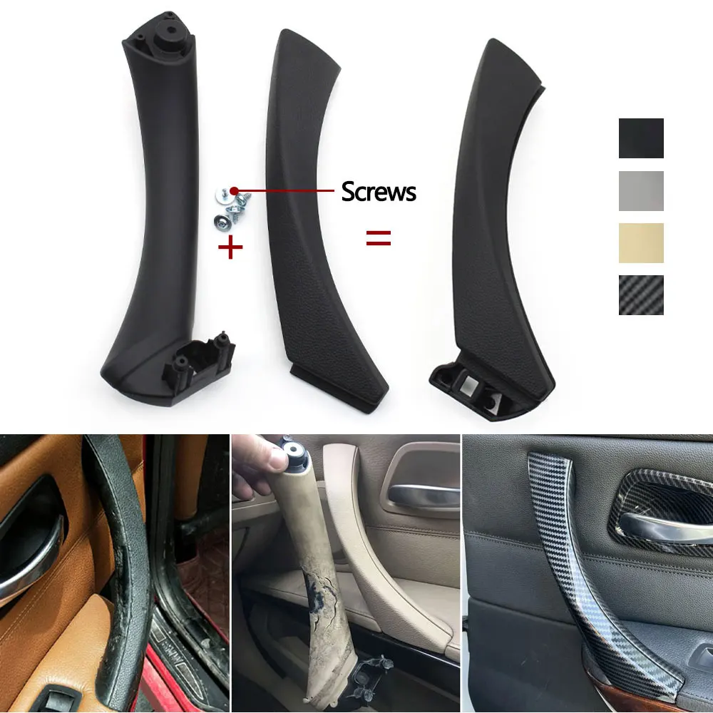 Auto-Innentürgriff links rechts mit Abdeckung für BMW 3er E90 E91 E92 316i 318i 320i 325i 328i