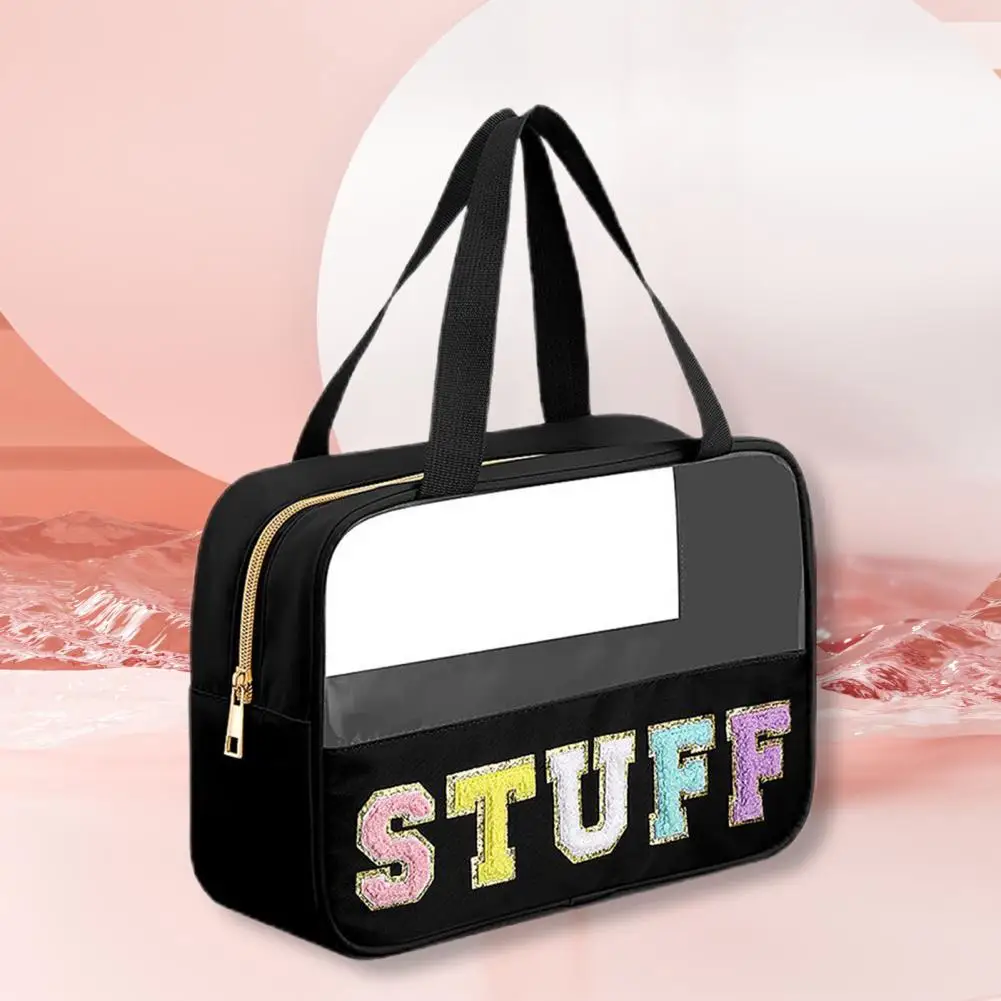 

Travel Cosmetic Bag Good-looking Multi-function Travel Cosmetic Container Pouch Wear-Resistant Makeup Bag