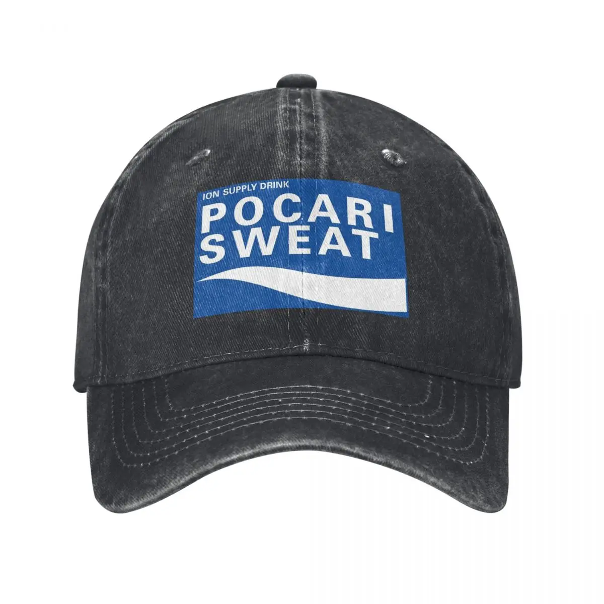 Just Some Pocari Sweat Merch Baseball Caps Snapback Denim Hats Outdoor Adjustable Casquette Sports BaseballCowboy Hat for Unisex
