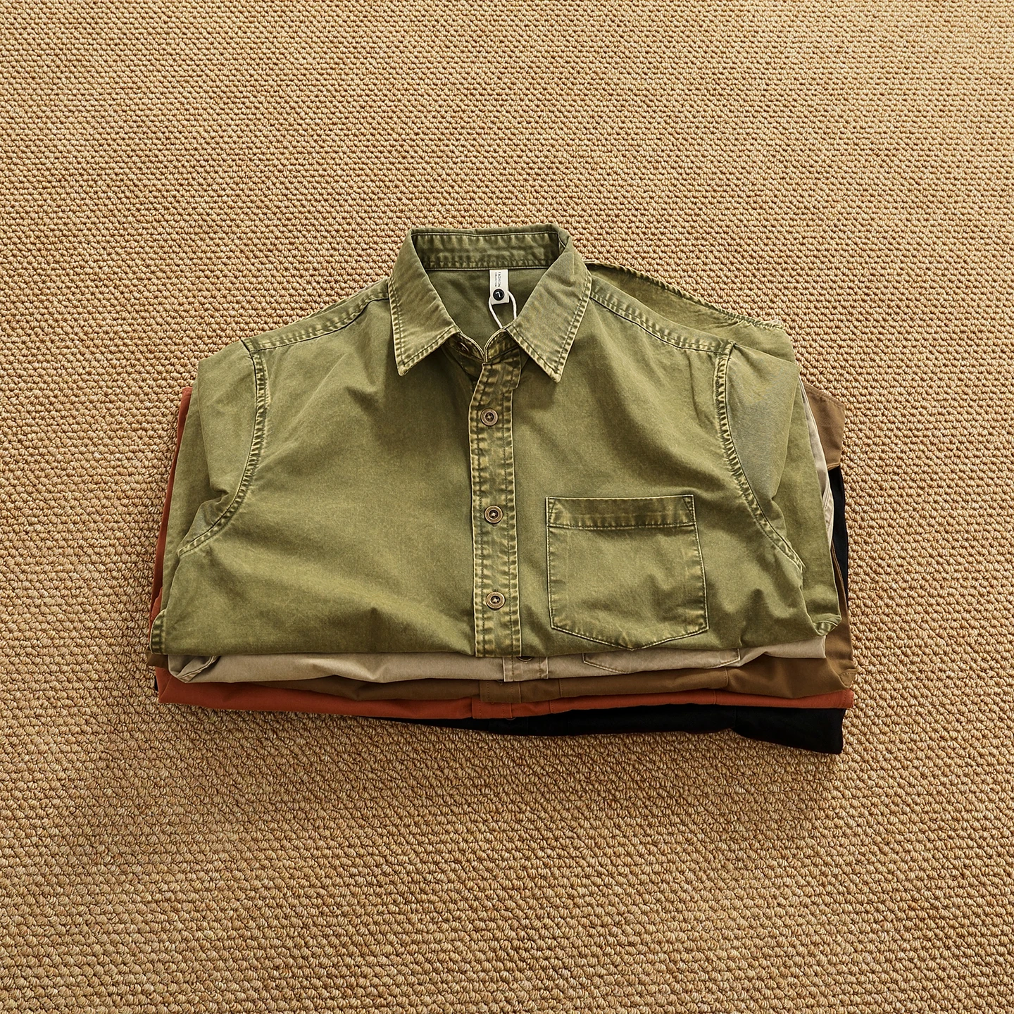 Waed القطن الخالص طويل Sve الياقات irt الرجال الرجعية بسيطة كيت عادية مختلط Sle العصرية irt الخريف فضفاضة تناسب الشباب #1