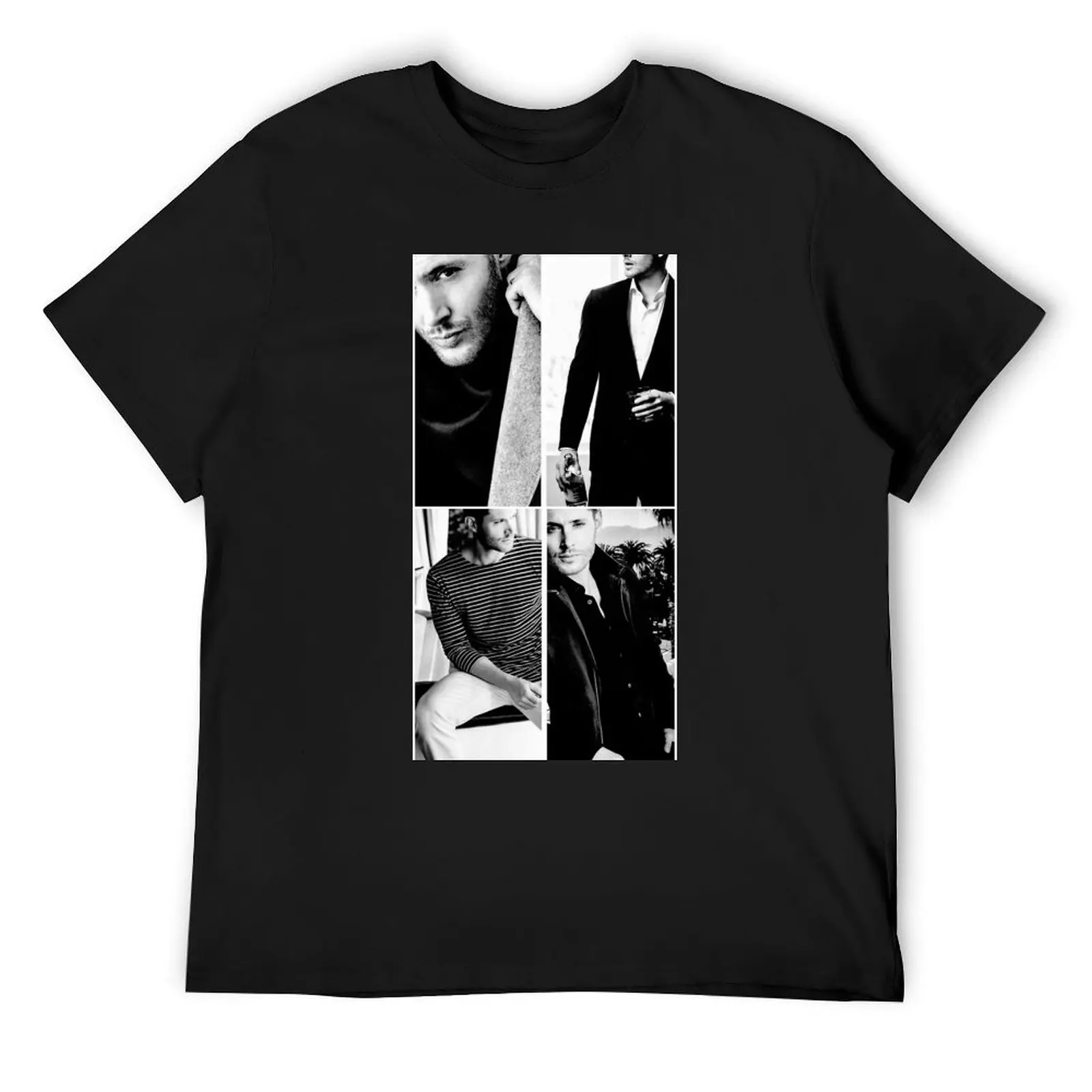 

Jensen Ackles T-Shirt Anime t-shirt anime clothes blanks cotton man t-shirts mens graphic t-shirts big and tall