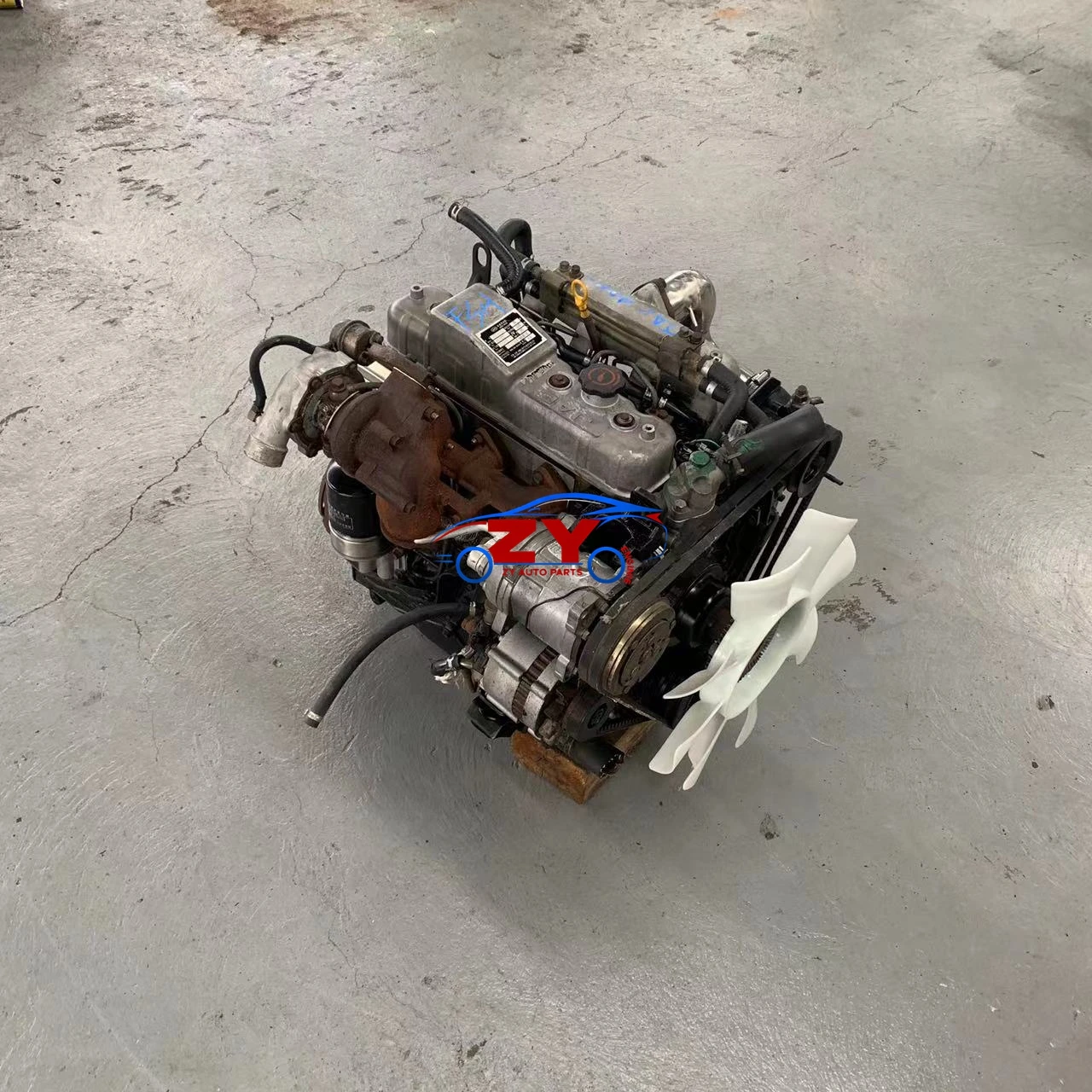 Used Diesel Engine for JAC Truck 4DA1T Direct Injection 4-cylinder 2.5L for Heavy Load and Various Working Environments