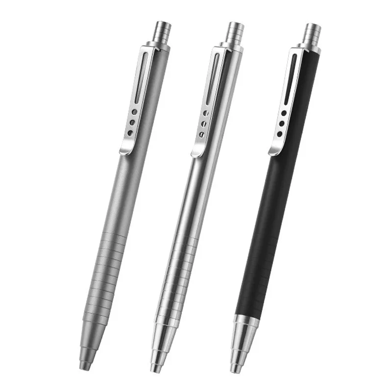 

1 шт., ручка для письма из титанового сплава, деловая ручка для подписи, подарок для мужчин и женщин, школьный подарок, многофункциональный инструмент