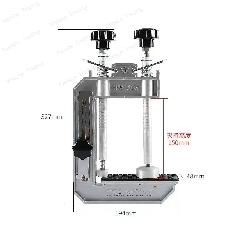 

1Pc 150mm Stone 45 ° Clamp Marble Quartz Stone Table Top Water Retaining 90 ° Right Angle Splicing Installation GF Clamp