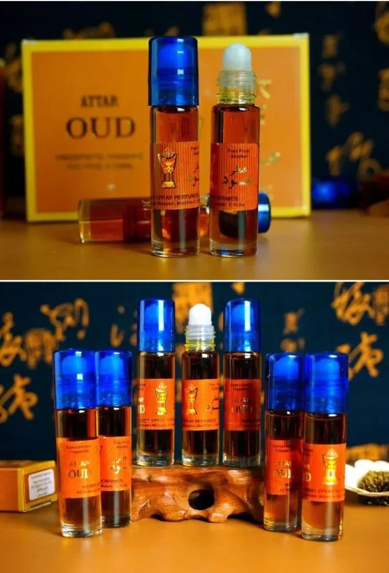 Indyjskie perfumy ukryty zapach GATTA OUD drewno sandałowe Zen perfumy rolka kulkowa łatwy do przenoszenia 8ml długotrwały zapach