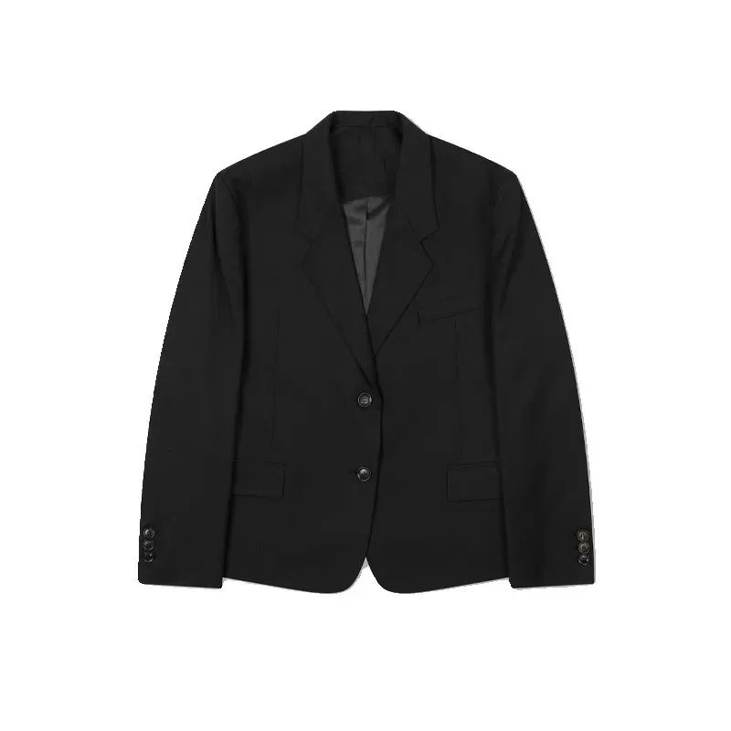 Blazer grigio di lusso da donna 2024 autunno e inverno nuovo stile di pendolarismo Casual di fascia alta