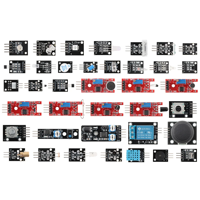 Комплекты сенсорных модулей 38, совместимые с обучающими наборами платы разработки основного теча, такие как Arduino/51/STM32.