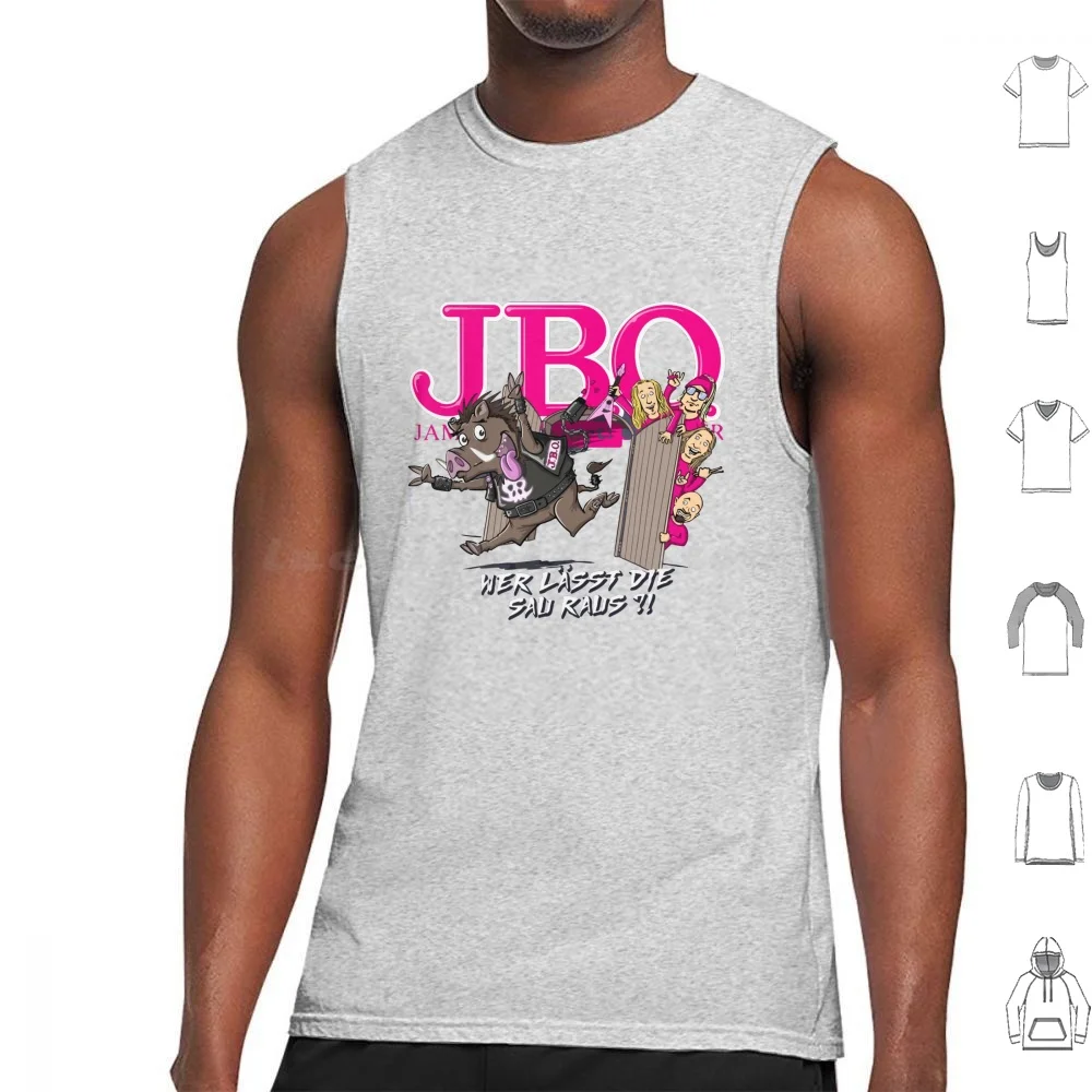 J.b.o Band Tank Tops Vest Sleeveless J B O Band Band Jbo J B O