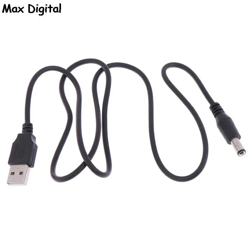 USB 5V Charger power Cable to DC 5.5 mm plug  jack USB Power Cable For MP3/MP4 Player 80cm